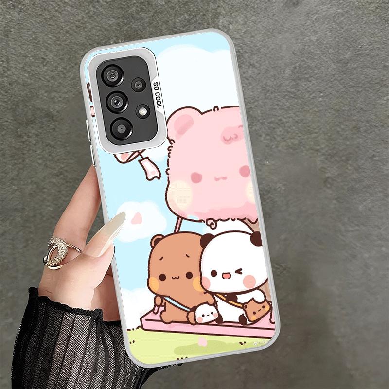 Bubu Dudu Мультяшный Милый Мягкий Чехол для Телефона для Samsung A17 A16 A15 A14 A13 A57 A56 A55 A54 A53 A37 A36 A35 A34 A33 A26 A25 A24 A23 A