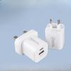 Мини PD20W+QC3.0 Австралийское зарядное устройство Малый объем Британское регулирование Головка для зарядки мобильного телефона Сертификация CE