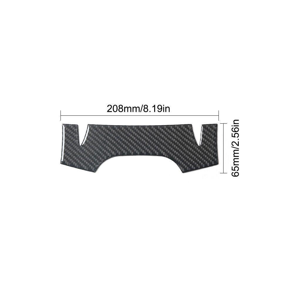 For Honda Accord 2008-12 Carbon Fiber Gear Shift Front Cover Trim NO Seat Button