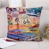 Highway Route Decoration Living Room Decorative Pillowcase X Couch Pillows Cushion Cover X Cushions Covers Pillow Bed