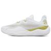 New Curry Splash 24 Anti Slip Wear Resistant Low Top Basketball Shoes Unisex White 3027262-101