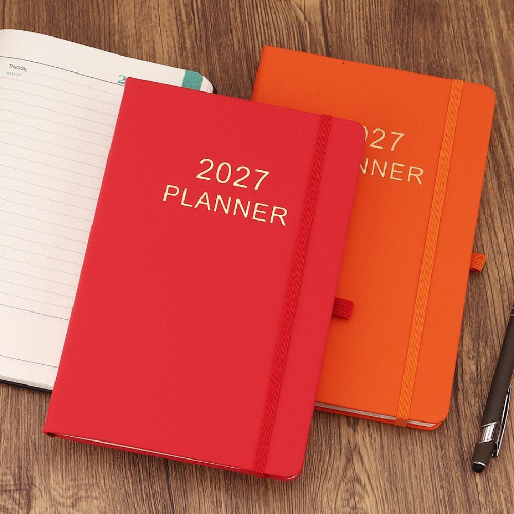 Planner Reminder 2027 Agenda Book To Do List Planner Notebook Calendar Book Office Supplies