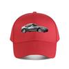 Collectible Die  Cast Silver Metallic Sports Car Baseball Cap Fashion Unisex Sunhat Womens Outdoor Sports Snapback Cap