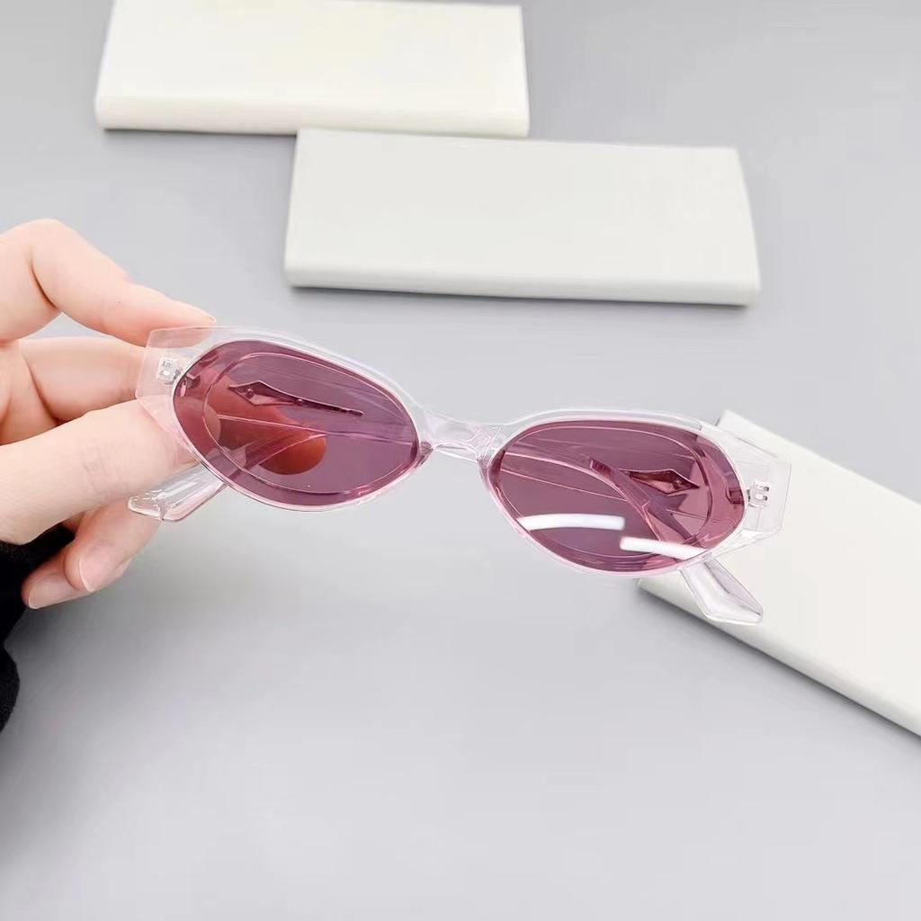 Vintage Style Women'S Sunglasses Fashion Cat Eye Shape Uv400 Protection Sun Glasses Men Holiday Travelling Female Sunglass