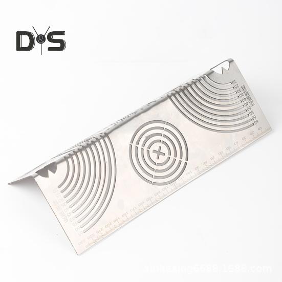 Инструмент для маркировки угловой дуги, регулируемый линейный дуговой разметчик двойного назначения, многоцелевой инструмент для маркировки металла для металлообработки, машиностроения, строительства