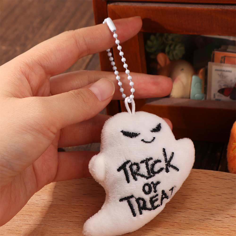 Kawaii Halloween Plush Keychain Funny Bag Charm Handbag Charm Furry Bag Pendant Gift Giving