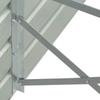Garden Raised Bed Galvanized Steel 100 x 40 x 77 cm Green