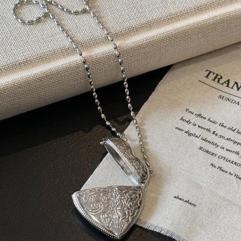 Открывающийся кулон-медальон в форме сердца, кулон для фото, кулон-коробочка для фото, ювелирные изделия и аксессуары