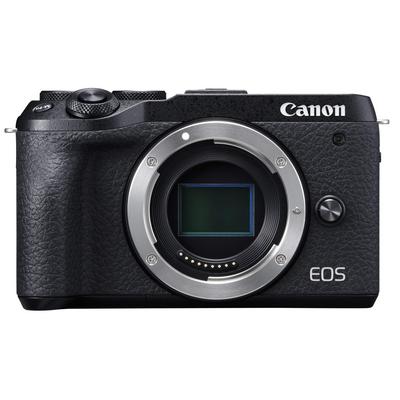 Canon Беззеркальная камера со сменной оптикой EOS M6 Mark II Корпус Черный EOSM6MK2BK