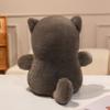 Новые 28 см Милые Кошки Мягкие Набивные Плюшевые Игрушки Черно-Белый Серый Прелестный Котенок Плюшевые Куклы Подарки для Девочек Домашний Настольный Орнамент