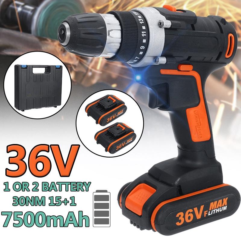 36В Мощный Бесщеточный Ударный Гайковерт Машина Аккумуляторная Дрель Крутящий Момент Аккумулятор