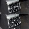 Carbon Fiber Interior Rear Air Vent Outlet Cover Trim For BMW X1 F48 2016-18