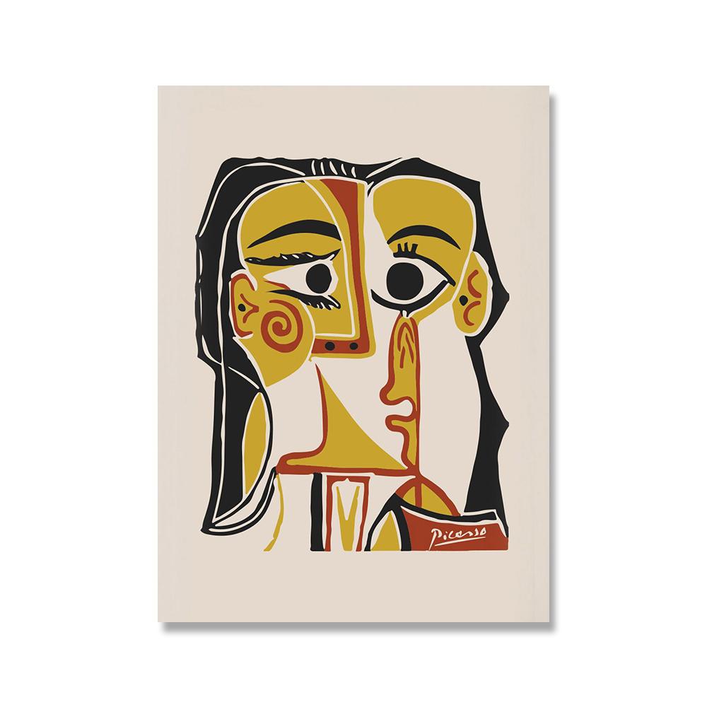 Абстрактная винтажная картина Пабло Пикассо, выставка, холст, постер, художественные принты, музей, современная галерея, настенная картина, домашний декор, подарок