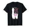 Alpaca Girl Llama A Girl Who Loves Alpacas T-shirt