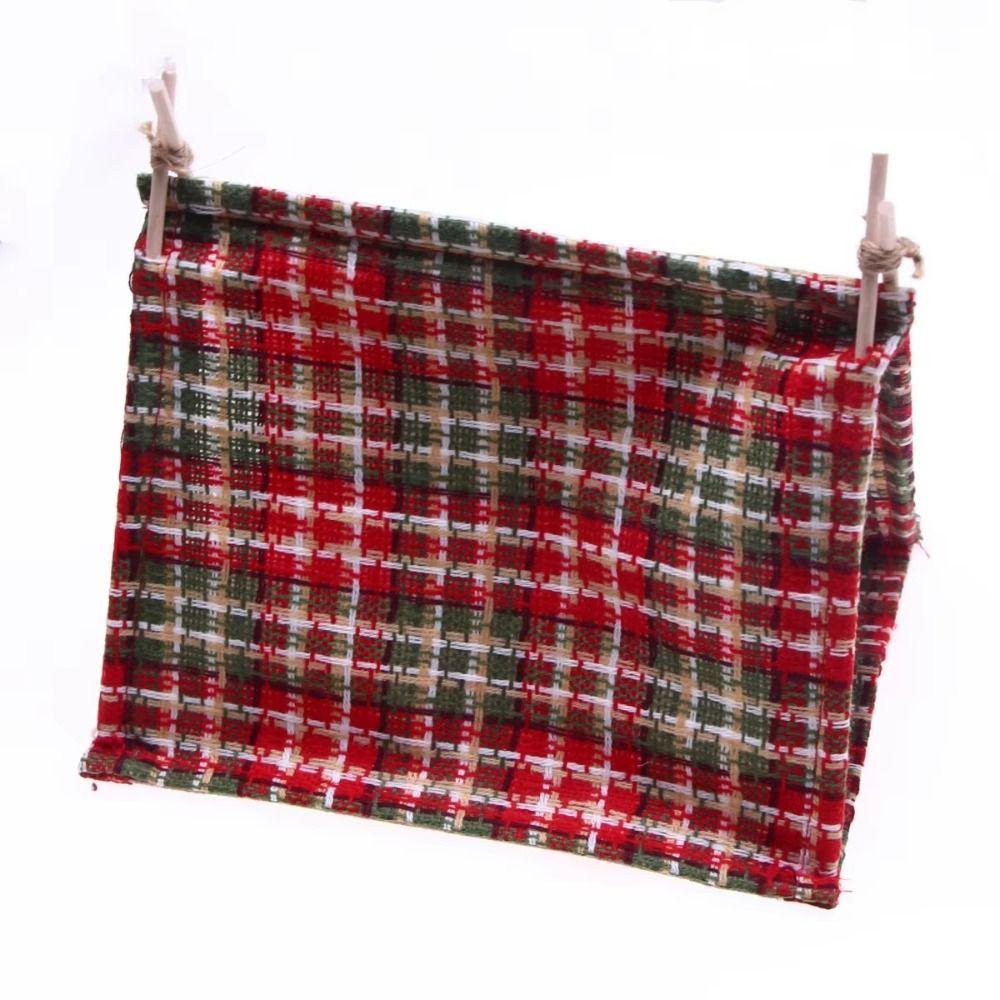 Christmas Decor Doll House Tent Simulated Outdoor Miniature Tent Model  Doll Accessories