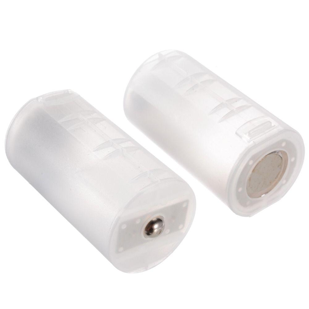 Пластиковый аккумуляторный конвертер AA-батарея в D-батарея 5-й аккумуляторный ящик для хранения аккумуляторов