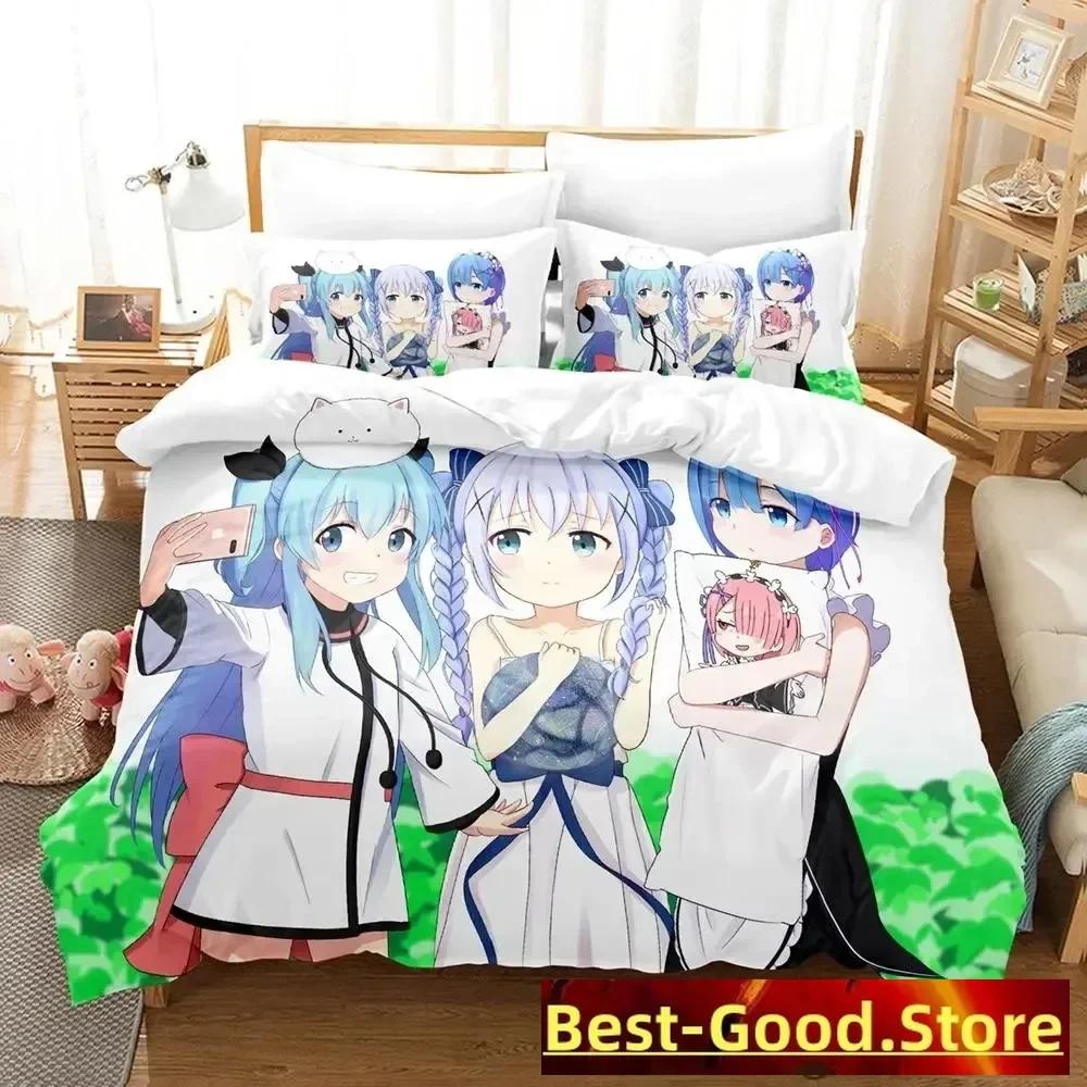 Новый комплект постельного белья Sora No Method Celestial Method Single Twin Full Queen King Size Bed Set Adult Kid Bedroom Duvetcover Sets Anime