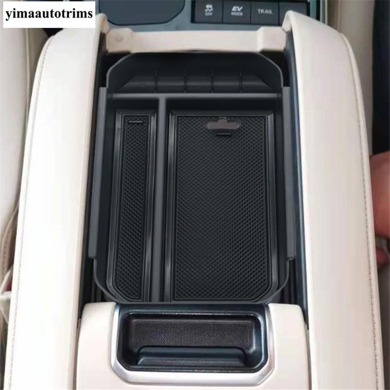 Central Control Armrest Storage Box Pallet Container Phone Case Interior Accessories For Toyota Highlander / Kluger - 2025