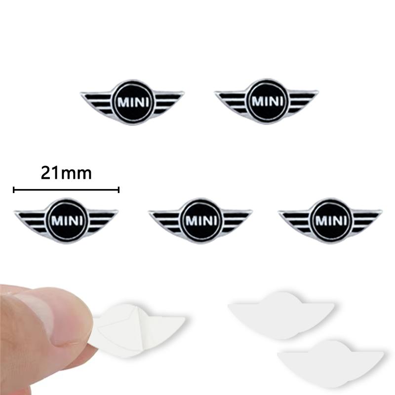 21mm Car Emblem Stickers Remote Control Key Logo Sticker For BMW Mini Cooper One Clubman JCW F54 F55 F56 F57 R55 R56 R57 R60 R61 rldf93