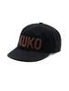 Кепка Kuko Logo с 6 панелями_Черно-коричневая
