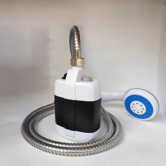 Походный душ насос Простой в использовании Компактный Портативный Перезаряжаемый Для улицы