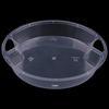 Одноразовый круглый пластиковый контейнер для еды, внутренняя подложка