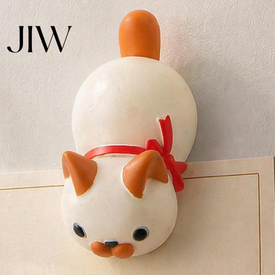 Cat Refrigerator Magnets 3D Lying Magnet, Cartoon Kitten Resin Fridge Animal Heavy Duty Magnetic Decorations Decor for Whiteboard Cabinet Locker, Gift
