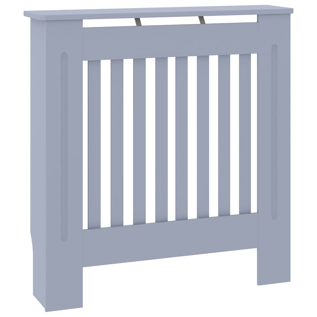 MDF Radiator Cover Gray 78 cm