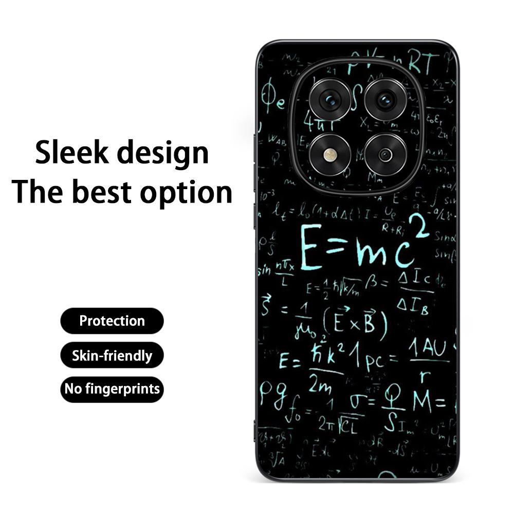 Крутой чехол для телефона с рисунком «Крутая формула» для Redmi Note 14 13 12 11 Pro Plus S 5G 14C A3, мягкий черный чехол