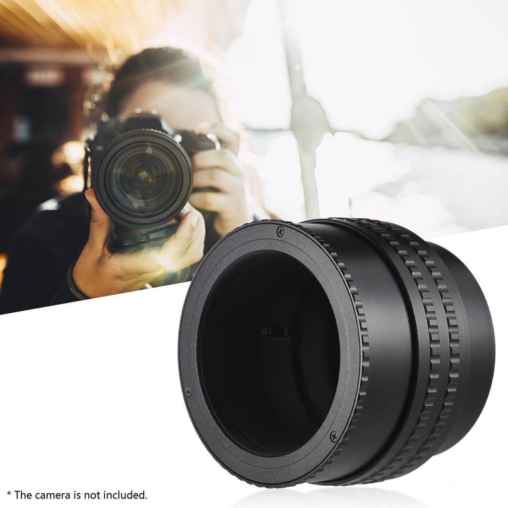 Lens Adapter for M52 M42 17 31mm Helicoid Macro Extension Tube with Aluminum Alloy Construction for Macro Photography