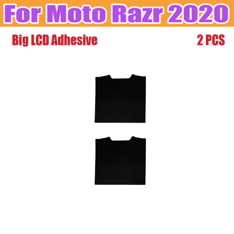 Rear LCD Screen Adhesive Sticker For Motorola MOTO RAZR 5G 2020 Back Battery Housing Cover Front LCD Display Sticker Glue