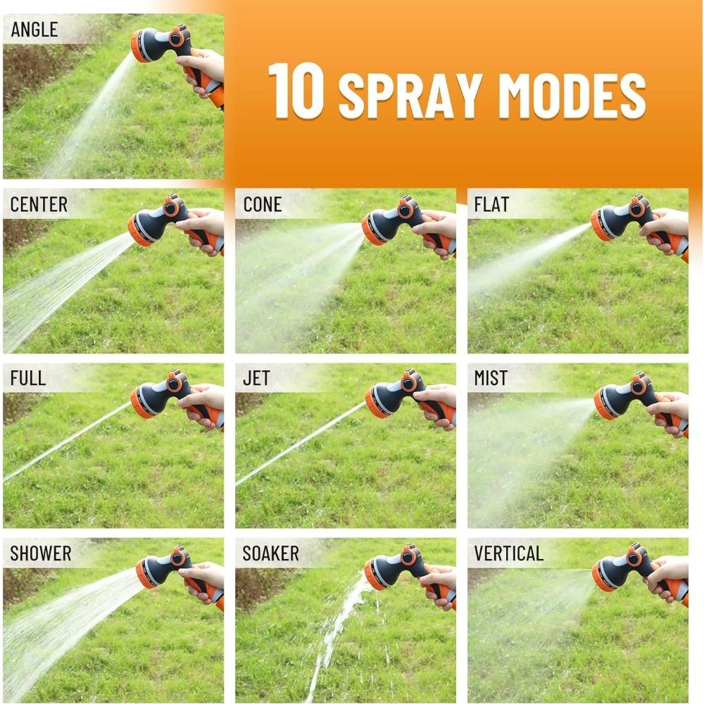 Портативный интеллектуальный электрический насос высокого давления 120 Вт 80 фунтов на кв. дюйм 12 В Портативный мощный моющий комплект для дома, автомобиля, сада,