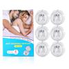 1/2/4/6/8 шт. Силиконовый Магнитный Зажим для Носа от Храпа Stop Snoring С Футляром Легкое Дыхание Улучшение Апноэ Сна Защитное Устройство Ночное