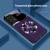 Деревянный конь для Samsung Galaxy S 8 9 10 20 Plus 21 FE 22 23 24 Ultra S7 Edge Черный чехол для телефона из закаленного стекла Жесткий чехол