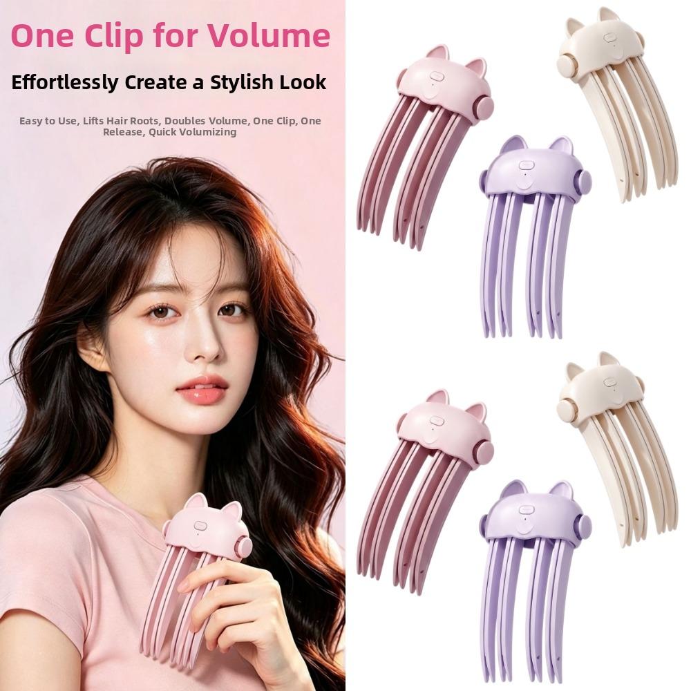 DIY Tools Electric Fluffy Hairpin Curling Clip Non-Slip Fluffy Hair Styling Clip Travel