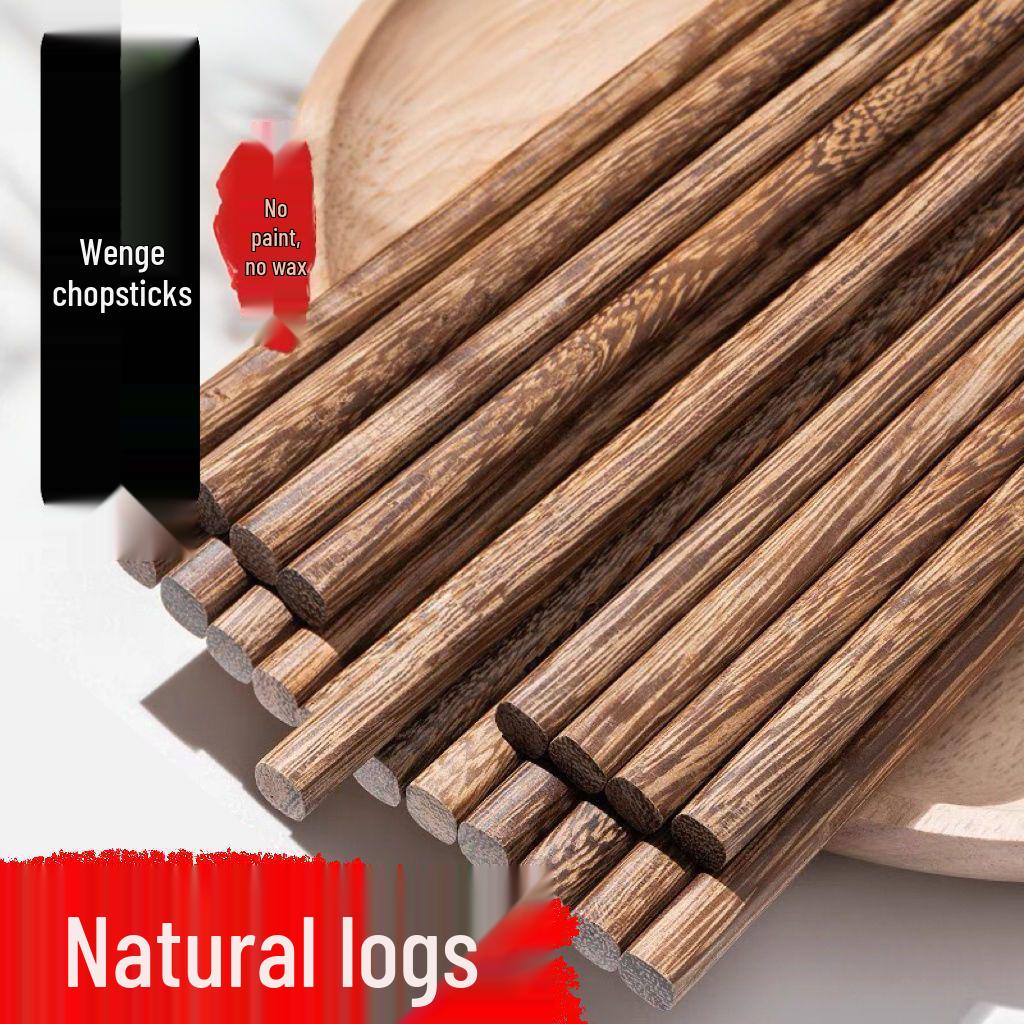 Sandalwood Food-Grade Chicken Wing Chopsticks for Family Use