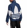 adidas Мужская куртка Originals с большим логотипом на молнии, синяя, FM9894