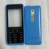 Корпус-раскладушка для мобильного телефона Nokia 301 с двумя SIM-картами, сменные части корпуса с английской клавиатурой