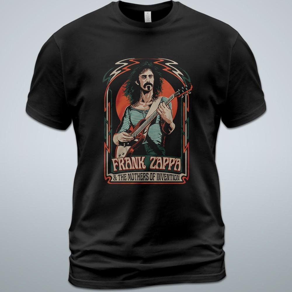 Cotton T-Shirt The Mothers of Invention Album Tee Frank Zappa Vintage Unisex T-Shirt