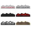 Applicable to Chevrolet, Jeep, Dodge, and Ford: High Country Car Emblem Tail Sticker