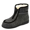 Очень теплые шерстяные тапочки-ботинки для мужчин и женщин, домашняя зимняя обувь из овчины (Размер 36-46)