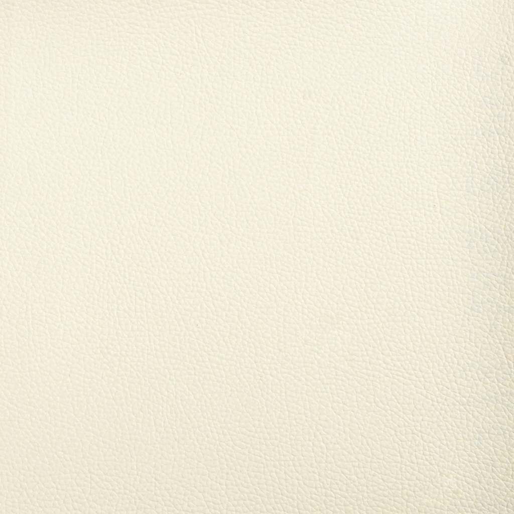 Cream Armchair 60 cm Faux Leather