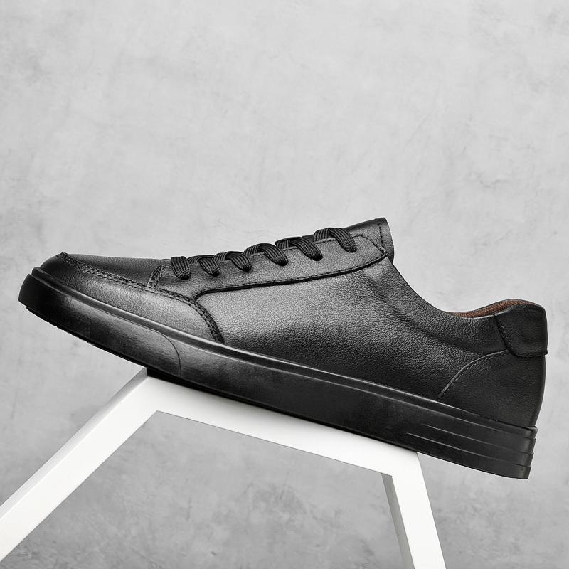 Новые летние белые туфли, высококачественные мужские кроссовки из натуральной кожи, повседневная обувь на шнуровке, высококачественная обувь для скейтбординга класса люкс