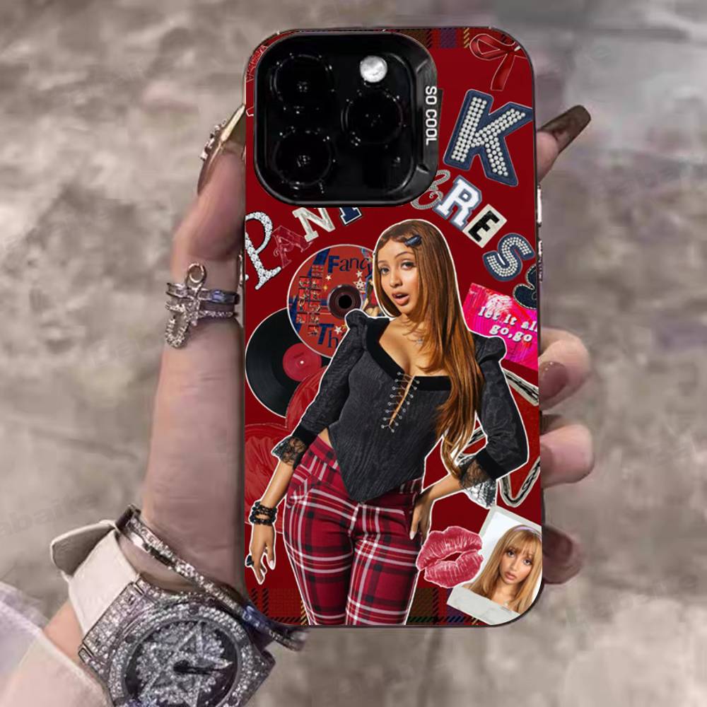 Чехол для телефона певицы Pinkpantheress для iPhone 17 16 Plus Pro Max 15 14 13 12 11 Матовый Цветной
