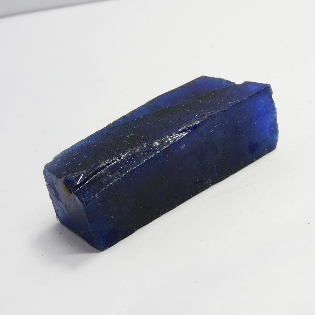 Natural Blue Sapphire Loose Gemstone 226 ct Uncut Rough September Birthstone for Gem Collections