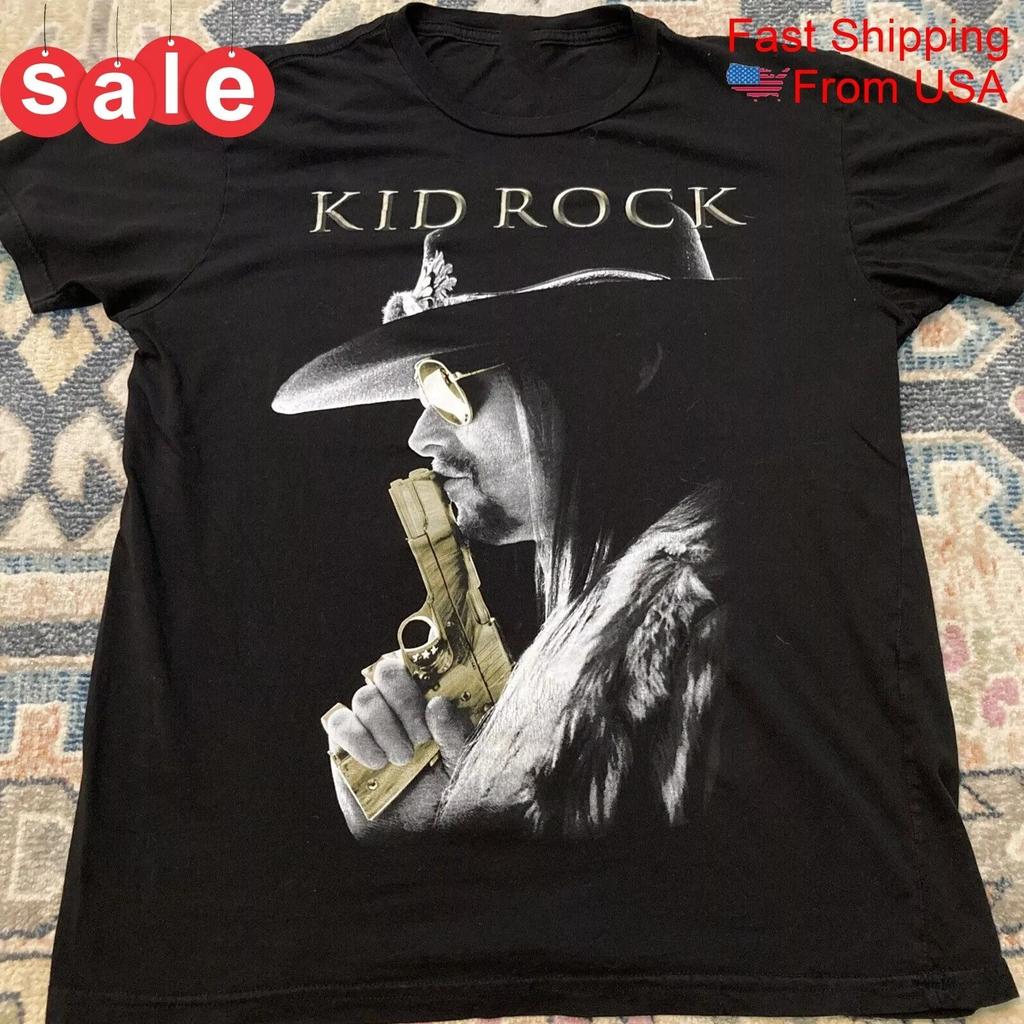 New Kid Rock Gun Country Rock Gift For Fans Unisex All Size Shirt RD508