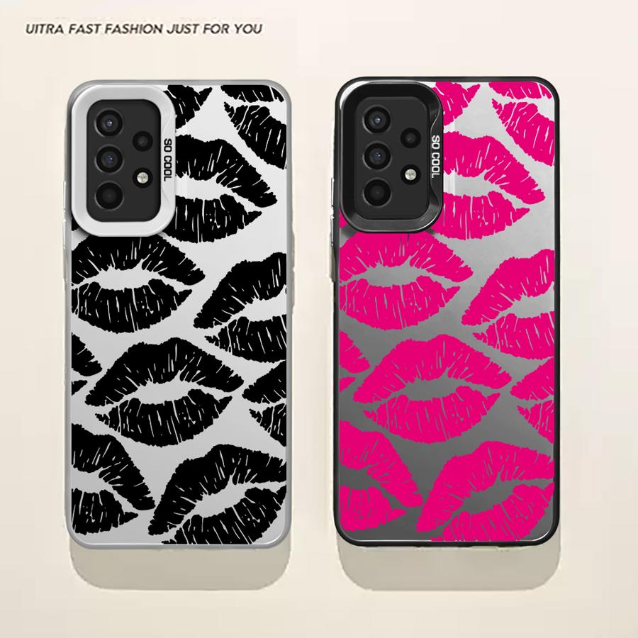 Red Sexy Lips Kiss Phone Case for Samsung Galaxy A12 A13 A14 A16 A22 A23 A24 A25 A32 A33 A34 Cover