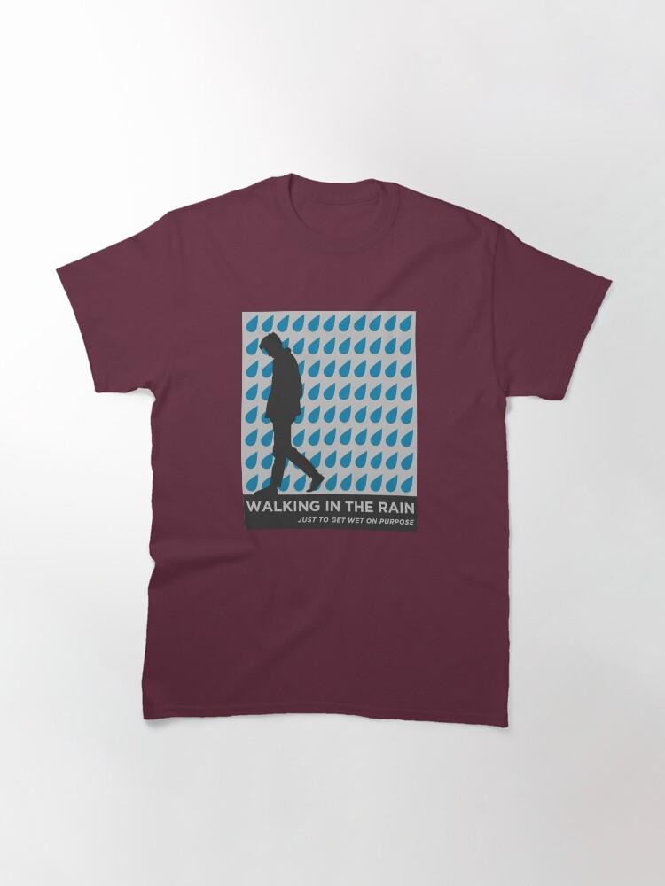 New Order Walking In The Rain - It's kinda nice you know (the rain that is) Classic T-Shirt