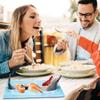 Забавная японская пляжная акула, керамическая тарелка для суши с подставкой для соевого соуса, емкость для фруктов, изысканная столовая посуда для украшения стола