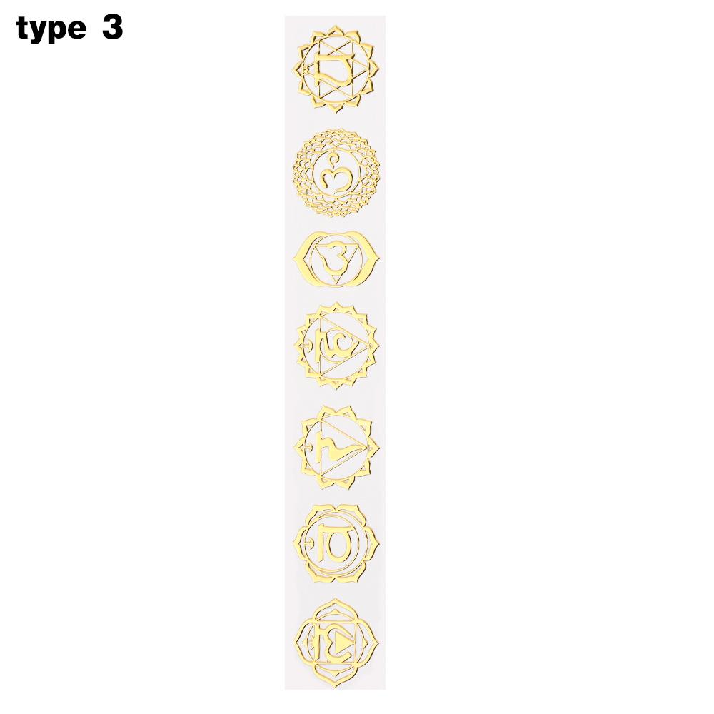 New Metal Energy Decor Sticker Flower Of Life Phone stickers Flower Life Tree Pyramid Epoxy Resin Material Jewelry Decor
